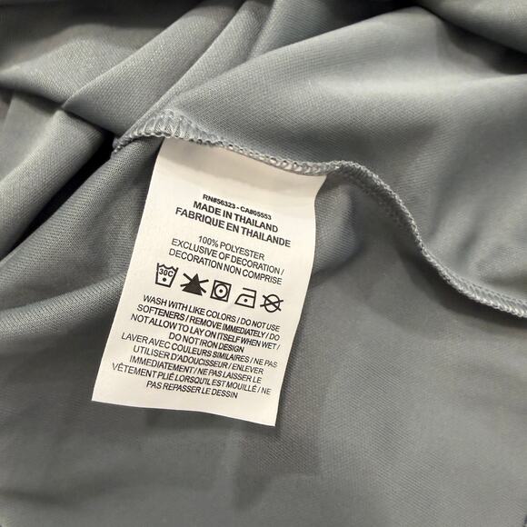 NWT Nike Dri-FIT Micro Pique 2.0 Polo Shirt Medium Golf Golfing Gray DC1963-065 - Picture 5 of 8